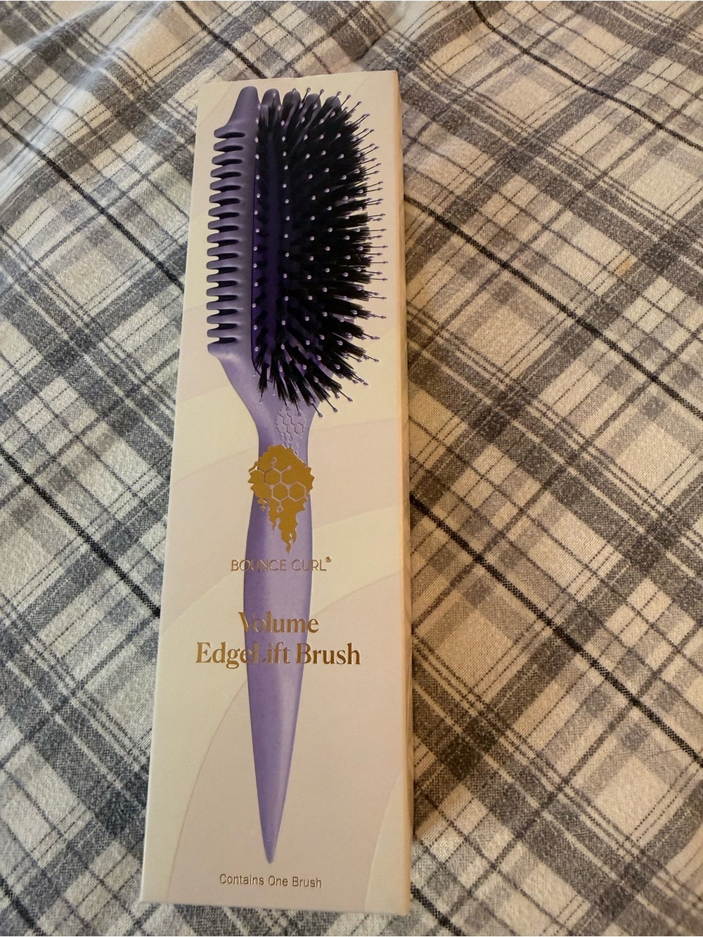 Bounce Curl Volume EdgeLift Brush in Light Purple